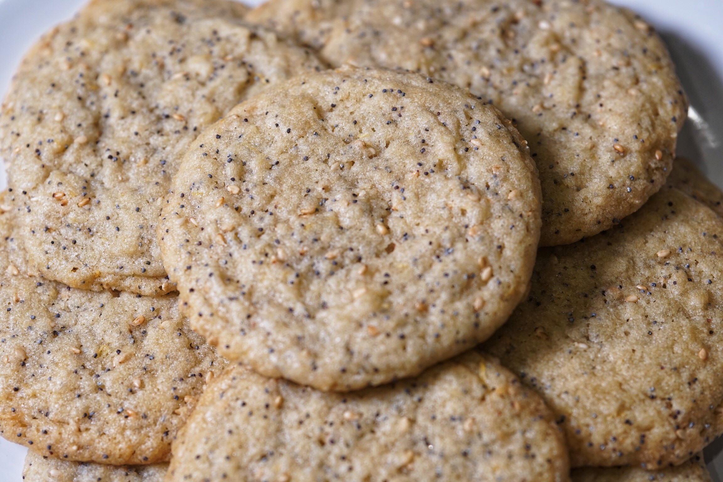 Lemon Poppy & Sesame Seed Cookies