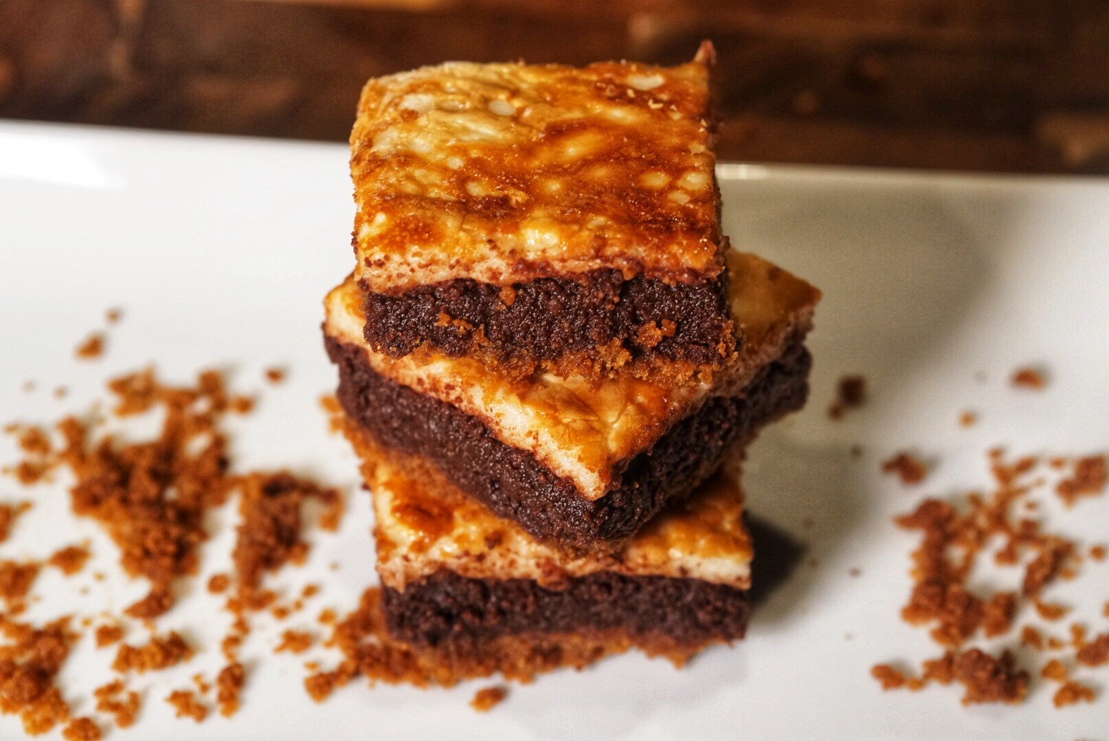 Vegan Smores Brownies